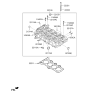 Diagram for 2016 Kia Soul Cylinder Head - 5D0752EU00