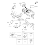 Diagram for 2014 Kia Soul Car Key - 95440B2200