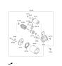 Diagram for 2015 Kia Soul Starter Solenoid - 361202B110