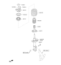 Diagram for 2016 Kia Soul Coil Springs - 54630B2334