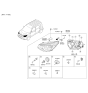 Diagram for 2014 Kia Soul Fog Light Bulb - 1864760559