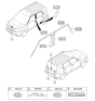 Diagram for 2015 Kia Soul Emblem - 86333B2000