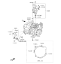 Diagram for 2019 Kia Soul Transmission Mount - 4317626050