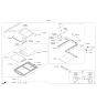 Diagram for 2018 Kia Soul Sunroof - 81610B2100