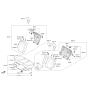 Diagram for Kia Soul Armrest - 89900B2200KF6