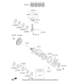 Diagram for 2015 Kia Soul Piston Ring Set - 230402E250