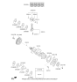 Diagram for Kia Soul Piston Ring Set - 230402E250