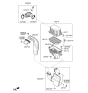 Diagram for 2014 Kia Soul Air Intake Coupling - 28140B2100