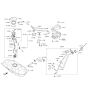 Diagram for Kia Fuel Pump Gasket - 311583X000