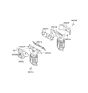 Diagram for 2008 Kia Optima Exhaust Manifold - 285103E040