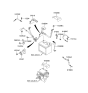 Diagram for 2010 Kia Rondo Battery Cable - 918501D010