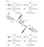 Diagram for Kia Sorento Spindle Nut - 495512G100