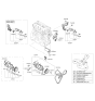 Diagram for Kia Optima Water Pump - 2510025100