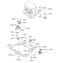 Diagram for 2010 Kia Rondo Engine Mount - 219302G100