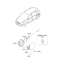 Diagram for 2009 Kia Rondo Fuel Door - 695101D500