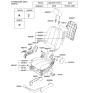 Diagram for 2011 Kia Rondo Seat Cover - 884801D020457