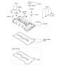 Diagram for 2010 Kia Rondo Valve Cover Gasket - 224412G100