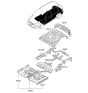 Diagram for 2011 Kia Rondo Floor Pan - 651001D200