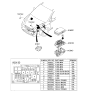 Diagram for 2008 Kia Rondo Fuse Box - 919501D230