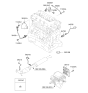 Diagram for 2008 Kia Rondo Oxygen Sensor - 392102G400