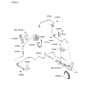 Diagram for Kia Rondo Power Steering Hose - 575101D100