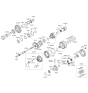 Diagram for 2007 Kia Sportage Neutral Safety Switch - 4577739000