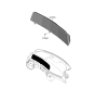 Diagram for 2022 Kia EV6 Speedometer - 94003CV120