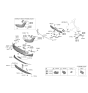 Diagram for 2024 Kia Niro EV Antenna - 95460BV000