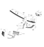 Diagram for 2022 Kia EV6 Air Duct - 86697CV100