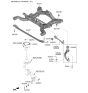 Diagram for 2024 Kia EV6 Control Arm - 54500CU000