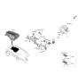 Diagram for 2023 Kia EV6 Car Key - 95440CV000