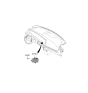 Diagram for 2023 Kia EV6 Hazard Warning Switch - 93790CV000