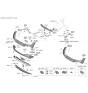 Diagram for 2023 Kia EV6 Parking Assist Distance Sensor - 99310CV600CR5