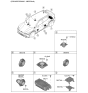 Diagram for 2022 Kia EV6 Car Speakers - 96330CV100