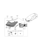 Diagram for 2022 Kia EV6 Headlight - 92102CV020