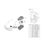 Diagram for 2023 Kia EV6 Fuse - 1898010011