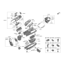 Diagram for 2024 Kia EV6 Armrest - 84660CV100CVC