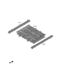 Diagram for 2023 Kia EV6 Floor Pan - 65100CV000