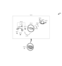 Diagram for Kia EV6 Steering Wheel - 56100CV030WK