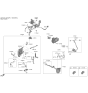 Diagram for 2022 Kia EV6 A/C Accumulator - 97805CV500