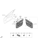 Diagram for 2023 Kia EV6 Dome Light - 92930CV000