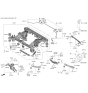 Diagram for Kia K5 Sway Bar Bracket - 54814G6000