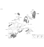 Diagram for Kia Niro Seat Switch - 88070CV020WK