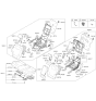 Diagram for 2023 Kia EV6 Seat Cushion - 89100CV240CWC
