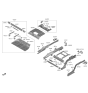 Diagram for Kia EV6 Floor Pan - 65511CV100