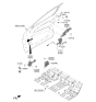 Diagram for 2022 Kia EV6 Door Lock - 81310CV000