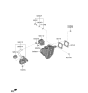 Diagram for Kia EV6 Brake Booster Vacuum Hose - 59151CV000