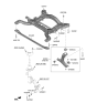 Diagram for 2023 Kia EV6 Control Arm - 54500CV000