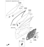 Diagram for 2022 Kia EV6 Window Run - 82530CV000