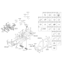 Diagram for 2013 Kia Soul Dash Panels - 841202K112